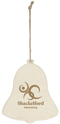 Wooden Bell Tree Ornament