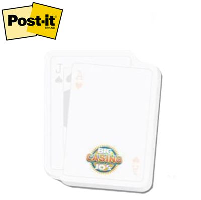 XLarge BlackJack Cards Shaped Post-it® Notes