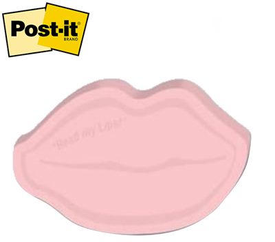 XLarge Lips Shaped Post-it® Notes