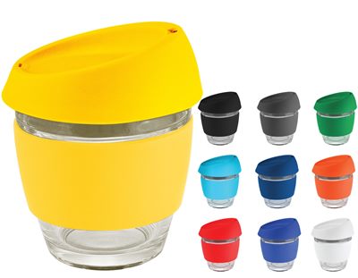 Yarra 240ml Glass Carry Cup