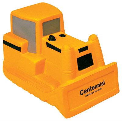 Yellow Bulldozer Shaped Stress Reliever