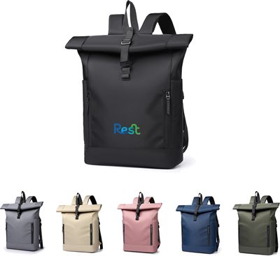 Zenithra Roll Top Laptop Backpack