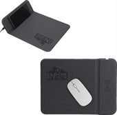 15 W Wireless Charger Mouse Pad With Kickstand
