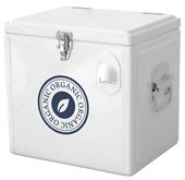 17 Litre Metal Cooler White Box