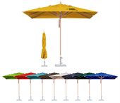 2.5x2.5m Premium Square Cafe Umbrella