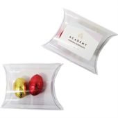 2 Mini Solid Easter Eggs In Clear Pillow Pack
