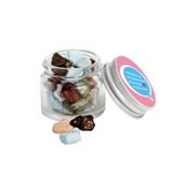20g Mini Glass Jar Chocolate Rocks