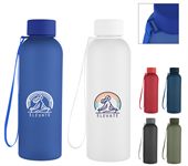 20oz Kauri rPET Rubberised Bottle With Carry Strap