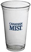 24oz Compostable Plastic Bevelled Cup