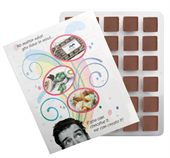 25 Window Plain Chocolate Xmas Advent Calendar