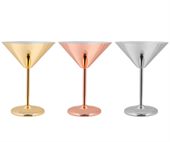 Metal Martini Glass