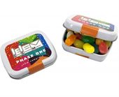 30g Rectangular Tin With Jelly Belly Jelly Beans