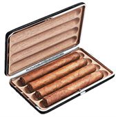 4-Cigar Leather Case