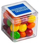 40g Skittles In Hard Plastic Cube