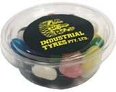 Plastic Tub Filled With 50gm Of Jelly Beans