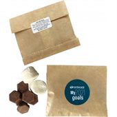 50g Kraft Paper Bag With Lindt Buttons & Marshmallows