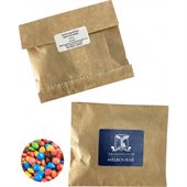 50g Kraft Paper Bag With Mini M&Ms