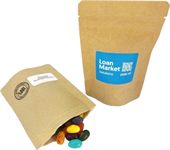 50g PLA Compostable Bag With Jelly Belly Jelly Beans