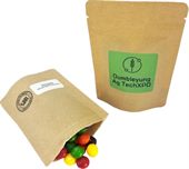 50g PLA Compostable Bag With Skittles