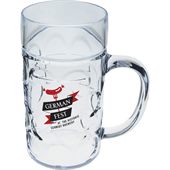50oz Styrene Plastic German Beer Mug