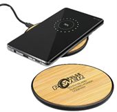 5W Bamboo Wireless Phone Charger