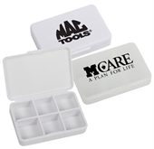 6 Compartment Pill Container