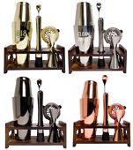 6 Piece Prestige Bar Set In Stand