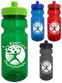 710ml Guru 100% Recycled PET Drink Bottle With Push Pull Lid