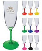 7oz Acrylic Standard Stem Champagne Glass