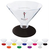 7oz Clear Acrylic Stemless Martini Glass