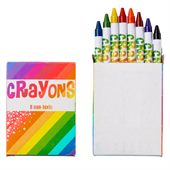 8 Pack Non Toxic Crayon Set
