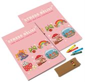 A5 Colouring Book And Crayons