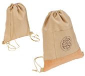 Adrika RPET & Cork Drawstring Bag
