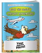 Airport Adventure Theme Childrens Colouring Book