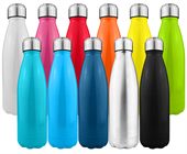 Miki Shiny Stainless Steel Drink Bottle