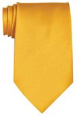 Athletic Gold Coloured Polyester Tie