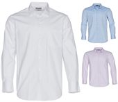 Austin Mens CVC Oxford Long Sleeve Shirt