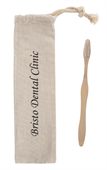 Bamboo Toothbrush And Cotton Pouch