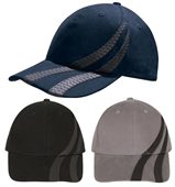 Baseball Cap With Tyre Tracks