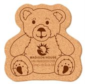 Bear Premium Cork Coaster