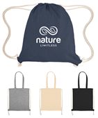 Toulon Recycled Cotton Drawstring Bag