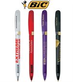 Pivo BIC® Clear Gold Plastic Pen