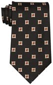 Mendoza Polyester Tie In Black Colour