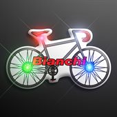 Twinkling Bicycle LED Light Up Badge