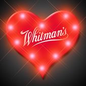 Twinkling Red Heart LED Light Up Badge