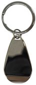 Capri Gunmetal Bottle Opener Keyring