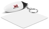 Capsule Keyring Cleaning Cloth