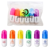 Six Piece Highligher Set
