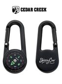 Cedar Creek® Compact Carabiner Compass