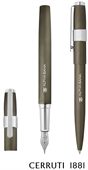 Block Brushed Cerruti 1881® Ballpoint Pen & Fountain Pen Gift Set